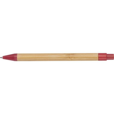 Logo trade advertising product photo of: Wheatstraw and bamboo ballpen HALLE