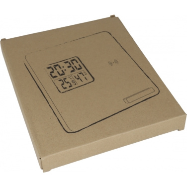 Logotrade corporate gift image of: Bamboo weather station GRANADA