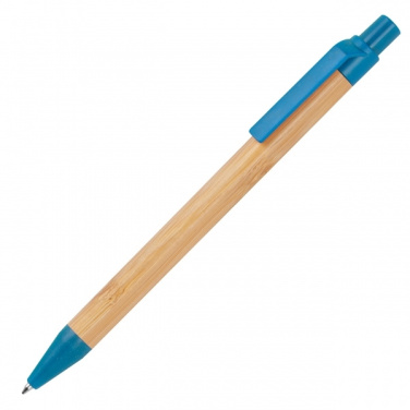 Logotrade promotional merchandise image of: Wheatstraw and bamboo ballpen HALLE