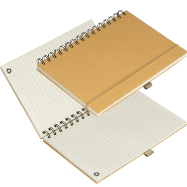 Logotrade promotional gift picture of: Cardboard notebook SILKEBORG