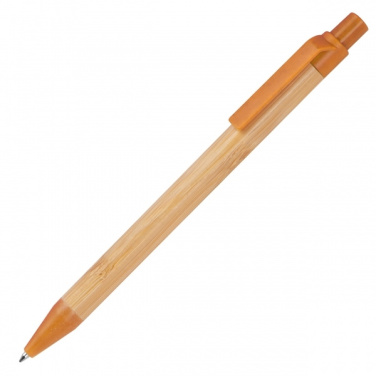 Logotrade promotional merchandise image of: Wheatstraw and bamboo ballpen HALLE