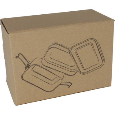 Logotrade promotional merchandise image of: 2-level lunch box PORTO ALEGRE