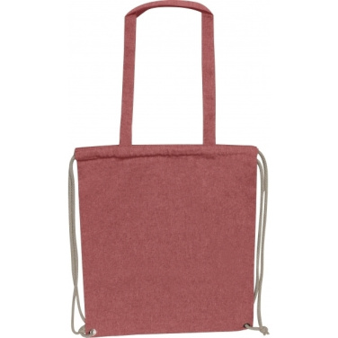 Logotrade corporate gift image of: Recycled cotton bag ADDISON