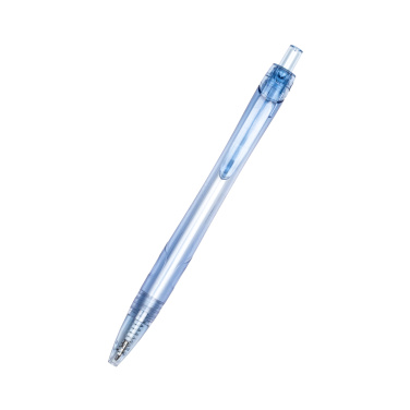 Logotrade promotional merchandise picture of: Transparent ballpen GLASGOW