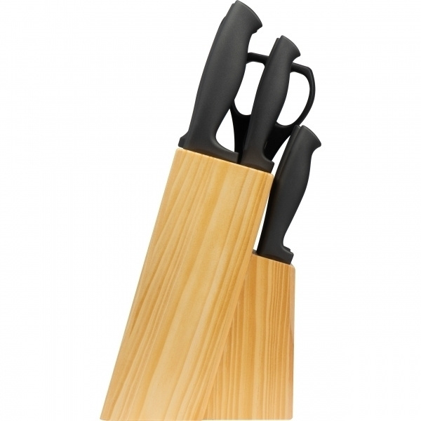 Logo trade promotional gifts image of: Knife block BERLIN