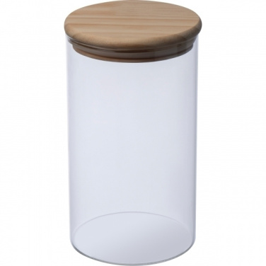 Logotrade promotional product picture of: Borosilicate container ONTARIO 1000 ml