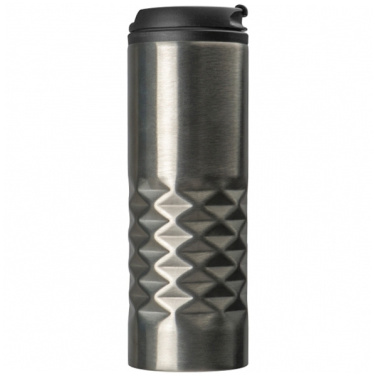 Logotrade business gift image of: Thermal stainless steel mug SANTANDER 500 ml