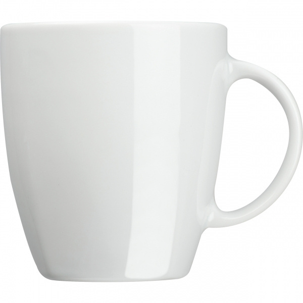 Logo trade promotional giveaways image of: Porcelain mug OTTAWA 300 ml