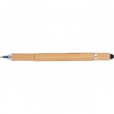 Logo trade business gift photo of: 6in1 multifunctional pen COIMBRA