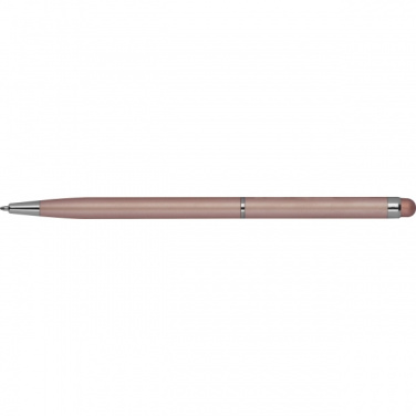 Logo trade promotional gift photo of: Ball pen with touch function CATANIA