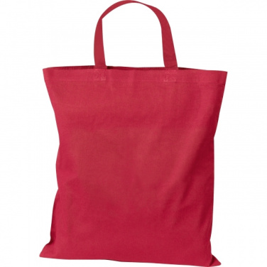 Logotrade promotional giveaway image of: Cotton bag with short handles BREGENZ