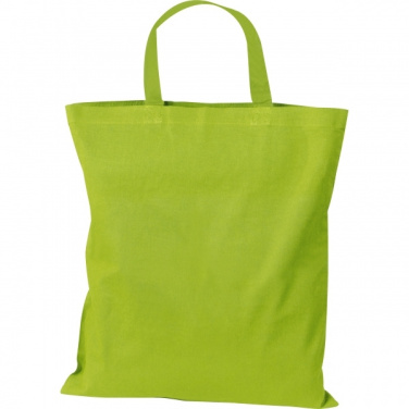 Logotrade advertising product image of: Cotton bag with short handles BREGENZ