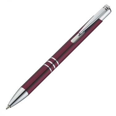 Logo trade promotional items picture of: Metal ballpen ASCOT