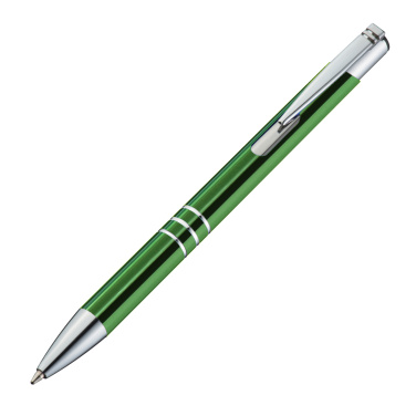 Logo trade promotional gifts image of: Metal ballpen ASCOT