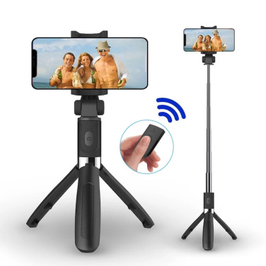 Logo trade promotional items picture of: Selfie stick with tripod, K06