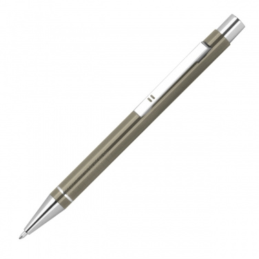 Logo trade promotional items picture of: Metal semi gel ballpoint Pen ALMEIRA