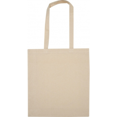 Logotrade promotional merchandise photo of: Organic cotton bag with bottom fold INNSBRUCK