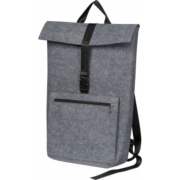 Logotrade promotional giveaways photo of: RPET Felt Backpack BIRMINGHAM