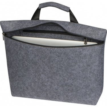 Logo trade promotional merchandise image of: RPET Laptop Bag LUGANO