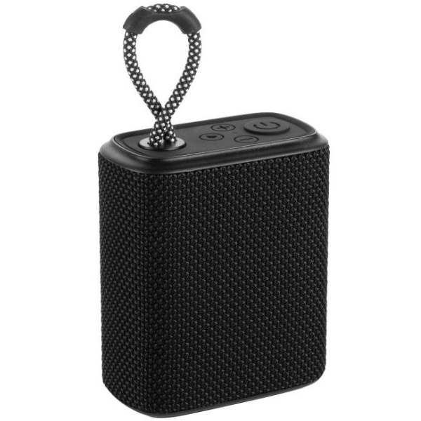 Logotrade promotional gift picture of: Waterproof bluetooth speaker HARDEOL Schwarzwolf