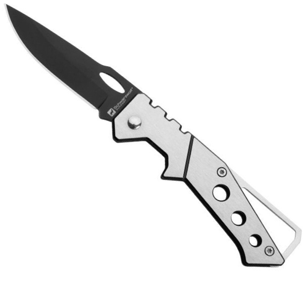 Logo trade promotional merchandise photo of: Folding knife GEDIZ Schwarzwolf