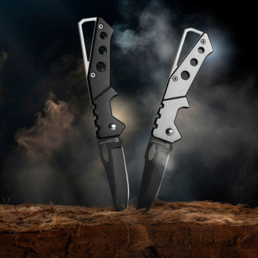 Logo trade corporate gifts image of: Folding knife GEDIZ Schwarzwolf