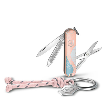 Logo trade business gift photo of: Victorinox pocket knife Classic SD, 58 mm, Celidor, Paris Style