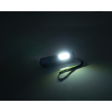 Logo trade promotional merchandise photo of: Rechargeable flashlight AARHUS