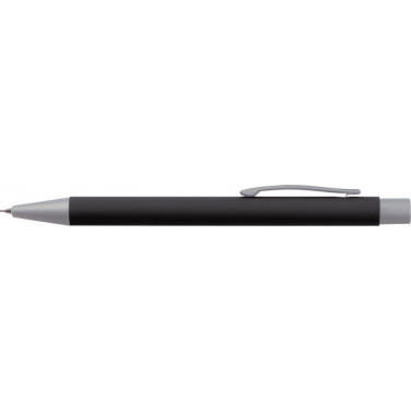 Logo trade promotional products image of: Mechanical pencil soft touch ANCONA