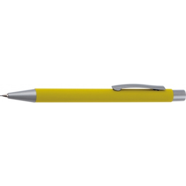 Logotrade advertising products photo of: Mechanical pencil soft touch ANCONA