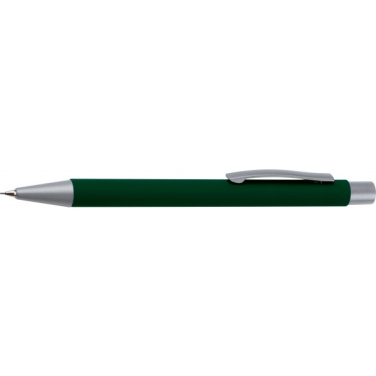 Logo trade promotional merchandise photo of: Mechanical pencil soft touch ANCONA