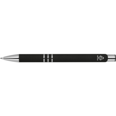 Logotrade corporate gift image of: Semi gel pen soft touch DUNMORE