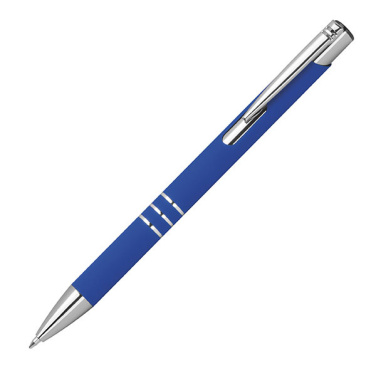 Logotrade promotional merchandise picture of: Semi gel pen soft touch DUNMORE