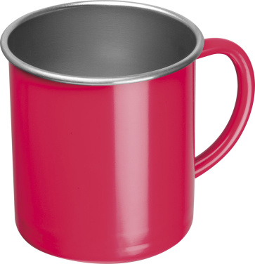 Logotrade promotional items photo of: Steel cup Trezzo