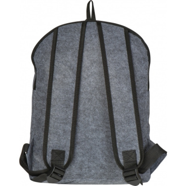 Logo trade promotional merchandise photo of: RPET Backpack Davos