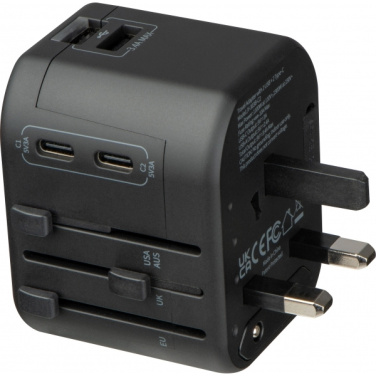 Logotrade promotional giveaway image of: Travel Adapter Maracena