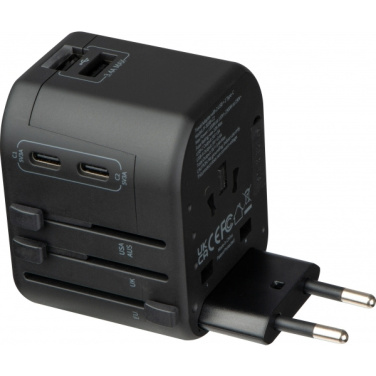 Logo trade promotional gift photo of: Travel Adapter Maracena