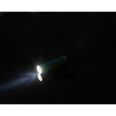 Logo trade promotional gift photo of: Recycled flashlight Utrecht