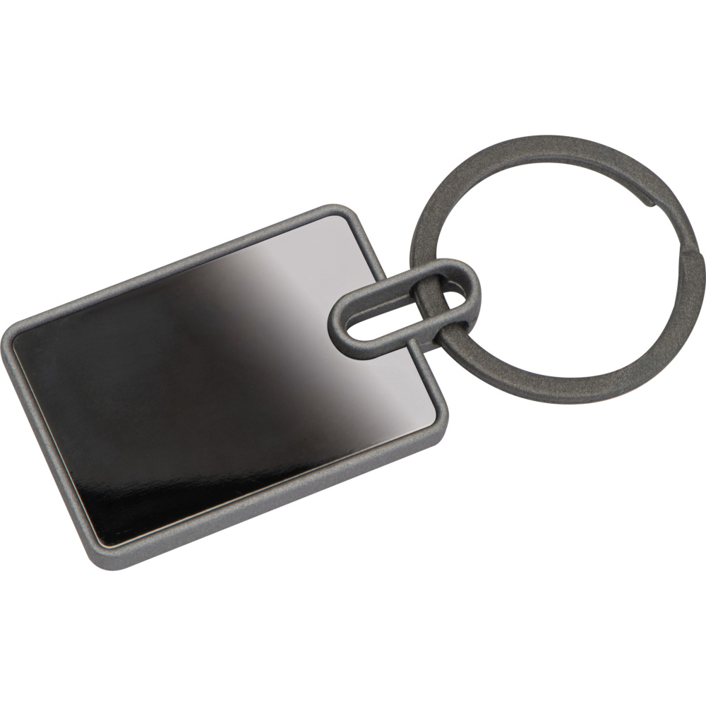 Logo trade promotional merchandise image of: Zinc keychain Tijuana