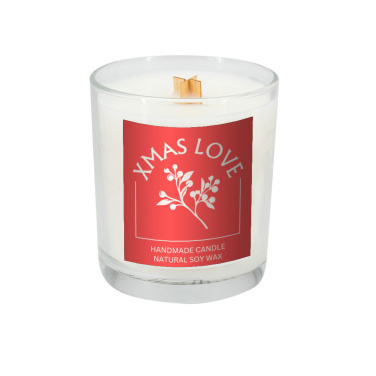 Logotrade corporate gift picture of: Soy candle 190g Christmas love