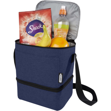 Logotrade corporate gift image of: Tundra 9-can GRS RPET lunch cooler bag 9L