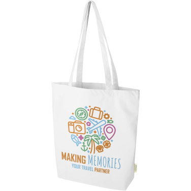 Logo trade promotional giveaways image of: Orissa 270 g/m² organic tote bag 10L