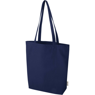 Logo trade promotional merchandise picture of: Florida 270 g/m² GRS recycled tote bag 10L