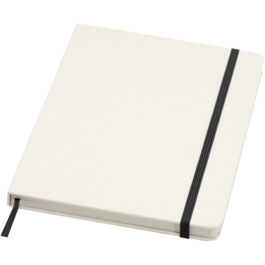 Logotrade advertising product image of: Bass A5 recycled hard cover notebook with lined pages