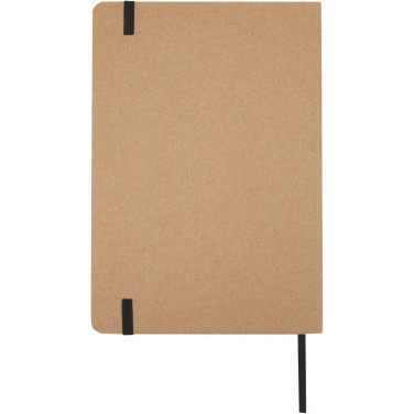 Logotrade promotional gift image of: Holm A5 stone paper hard cover notebook with lined pages