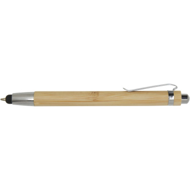 Logo trade promotional product photo of: Elm bamboo ballpoint pen