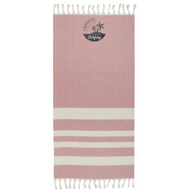 Logo trade business gifts image of: Anders hammam towel 147 x 75.5 cm