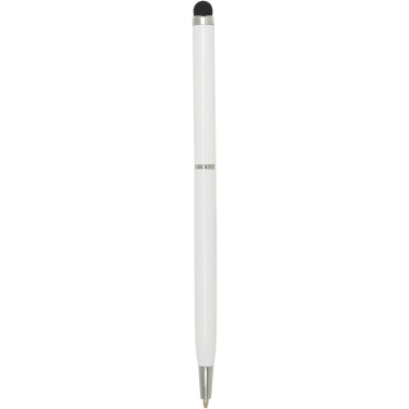 Logo trade business gift photo of: Ore aluminium ballpoint pen with stylus