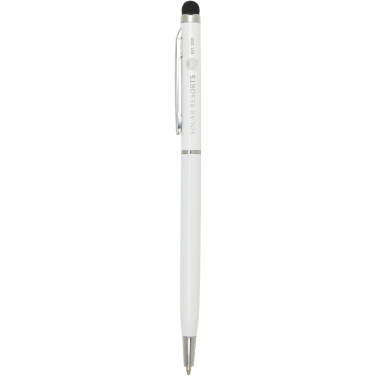 Logo trade promotional gift photo of: Ore aluminium ballpoint pen with stylus