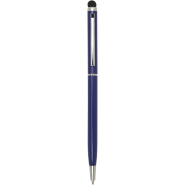 Logo trade promotional merchandise image of: Ore aluminium ballpoint pen with stylus